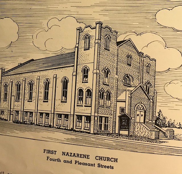 First Nazarene Church History Ironton Ohio  Fourth and Pleasant Streets