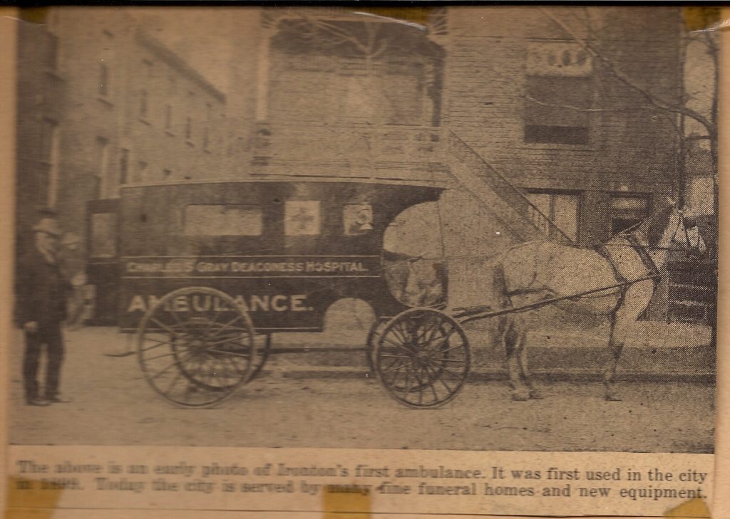 Ironton Ohio's First Ambulance