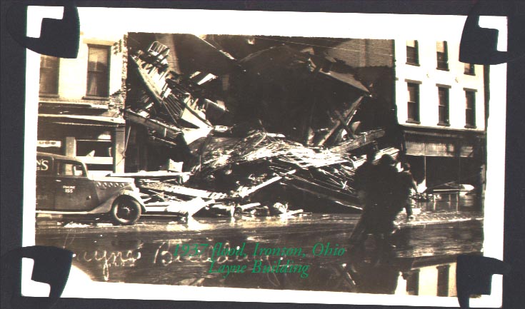 1937 Flood of the Layne Building in Ironton, Ohio