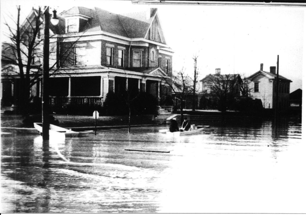 Monroe Street  Ironton, Ohio 1937 Flood