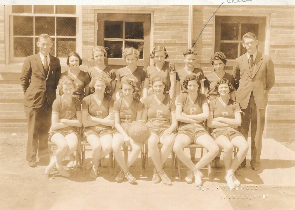 Pedro High School Girl's Basketball Team 1935