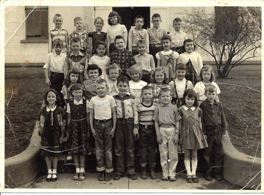 St. Lawrence School First Grade 1950's - Ironton Ohio Photo Courtesy of Mark Howell