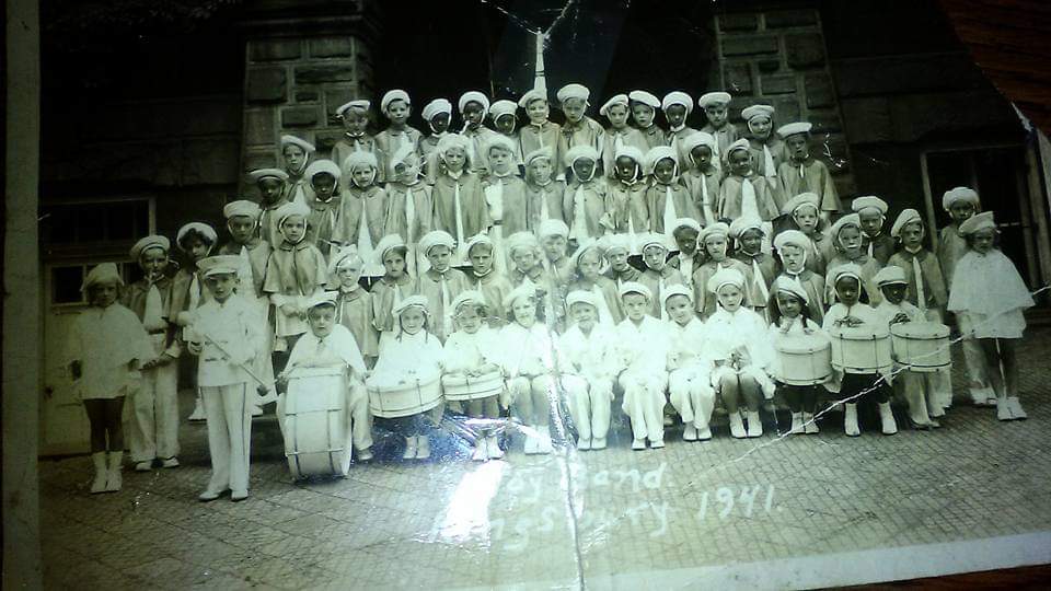 Kingsburg Elementary Ironton Ohio School Toy Band 1941 Photo Courtesy of Mark Howell