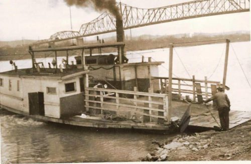 Last Ferry Boat on Ohio River