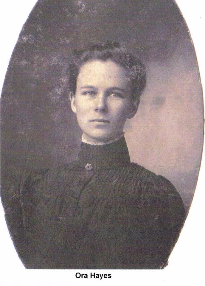 This a picture of my grandmother Ora Hayes. Very very pretty woman. This was taken in the late 1890s. Lawrence County, Ohio  Photo Courtesy of Alice Hayes-Haddox