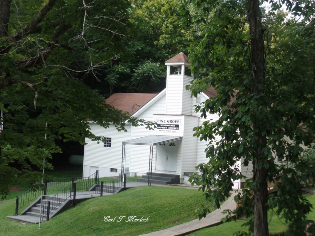 Pine Grove Baptist Church — in Windsor Township, Lawrence County, Ohio. Photo Courtesy of Carl Murdock