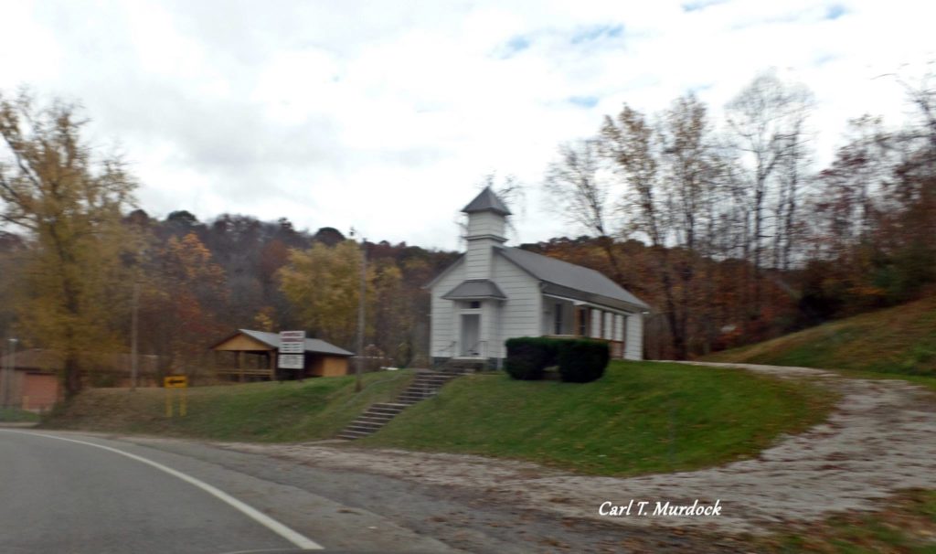 Mount Pisgah Church, on State Route 775 just outside of Proctorville, Lawrence County, Ohio. Photo Courtesy of Carl Murdock.