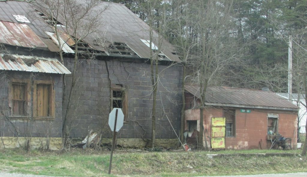 Old Rappsburg Store, located way out on CR2 Greasy Ridge Road Mason Twp. Photo courtesy of Carl Murdock