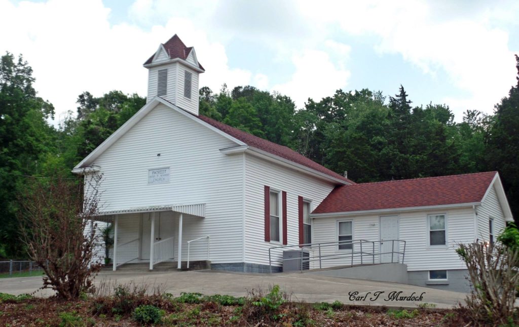 Patriot Ohio United Methodist Church Photo Courtesy of Carl Murdock 2016 Gallia County, Ohio