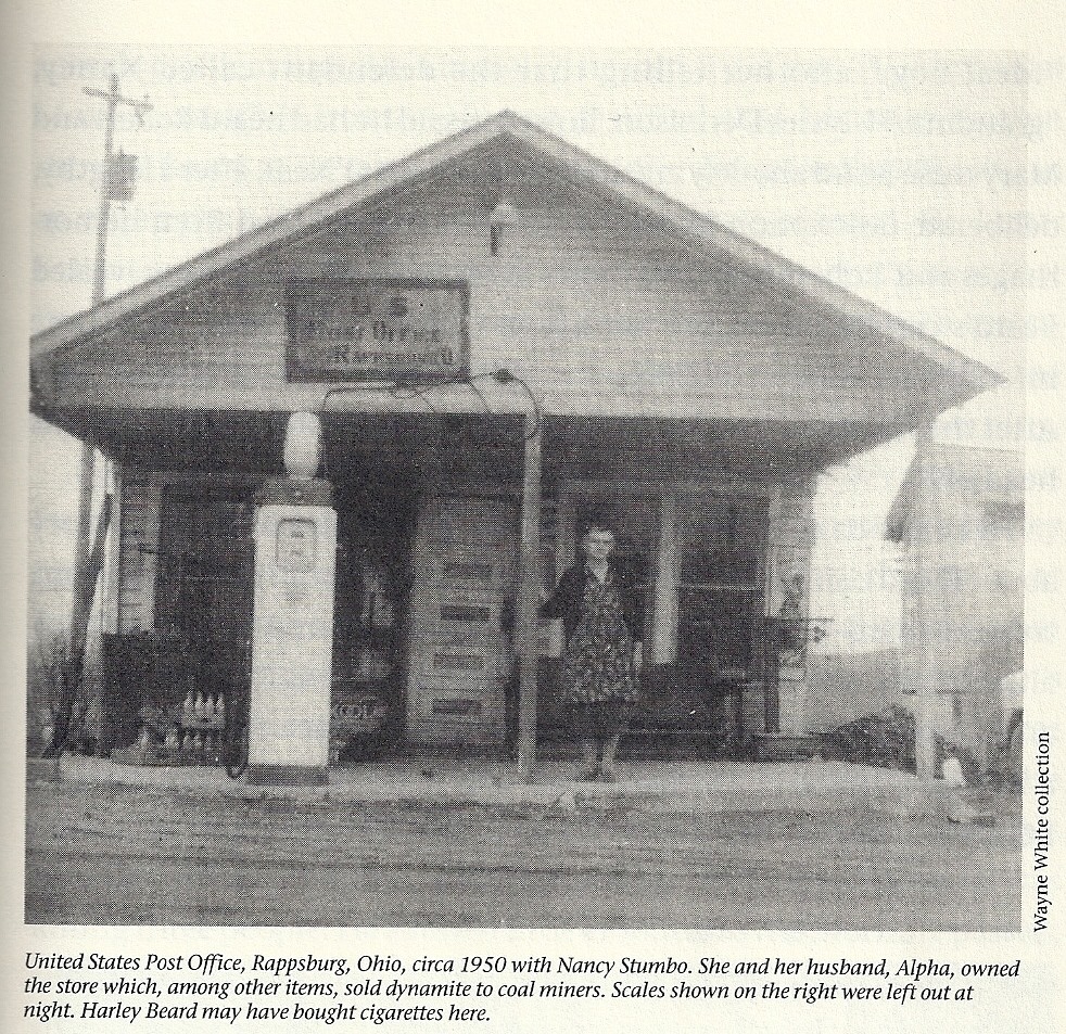 From Sheila R. Foe comments: In the book in the other chapter it mentions Pap having a store. I knew at some point he had one and since this one says Rappsburg Post Office on it and Mamaw was postmaster I thought this might have been it...I didn't figure it would be too much a stretch that he might have had it then sold it to Nannie and Alph. I had called my dad earlier but couldn't keep him on topic (sometimes happens since his stroke)  Sheila R Foe :My dad just called me back and said Pap sold his store to Nannie and Alpha 