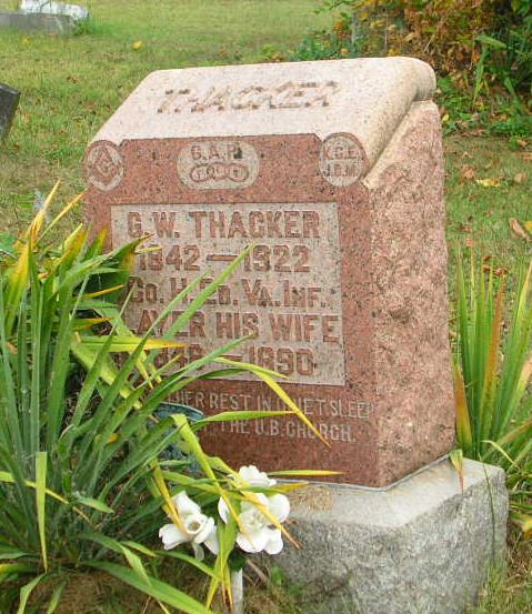 George Thacker Headstone