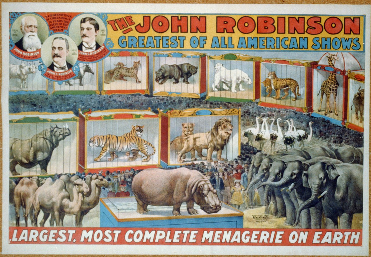  John Robinson's circus 
