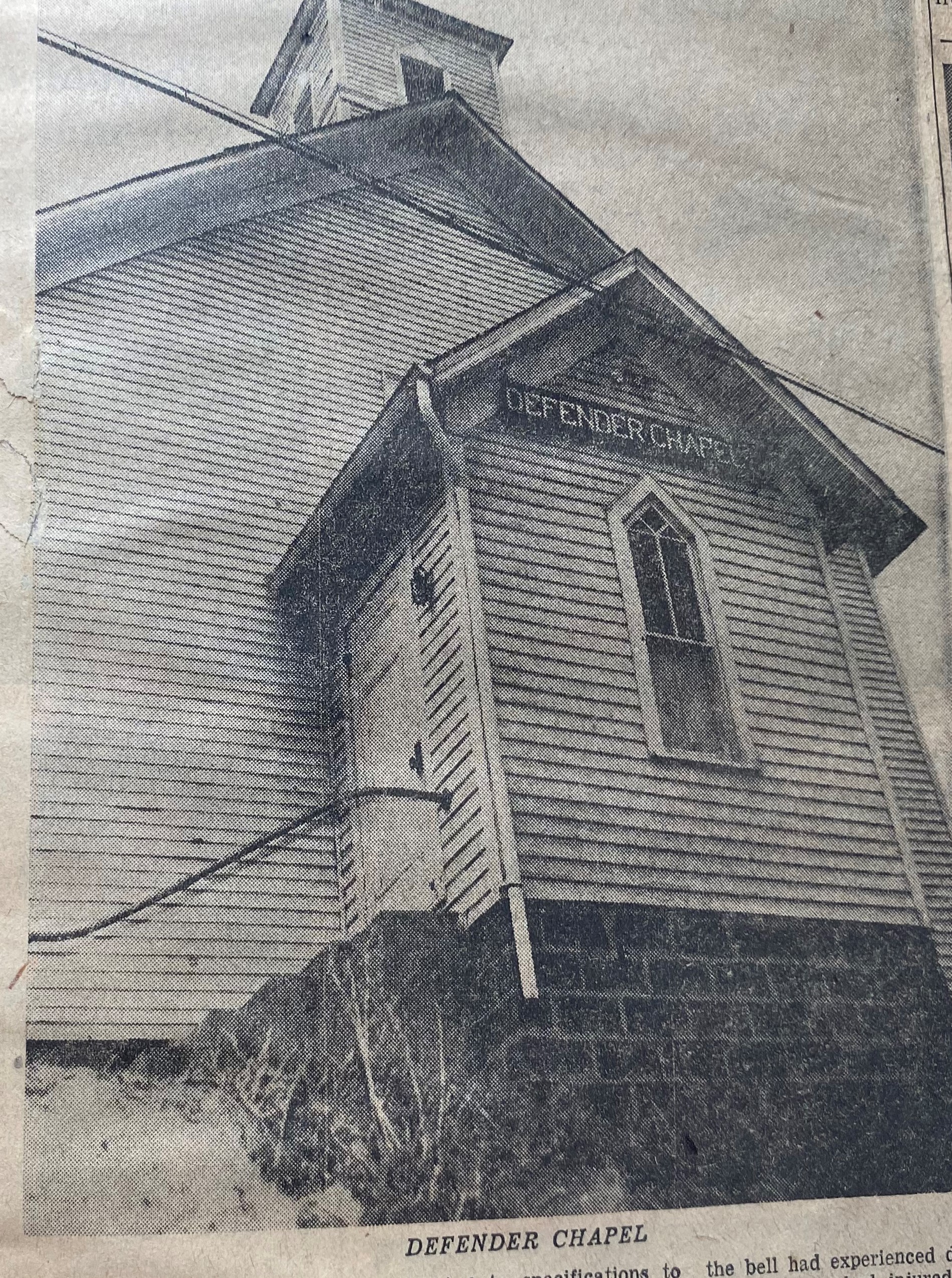 Defender Chapel, Coryville, Lawrence county, Ohio