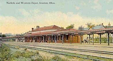 Ironton, Ohio Depot was the first railway depot in the Tri-State area.