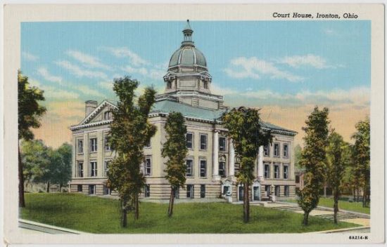 Lawrence County Courthouse at Ironton, Ohio
