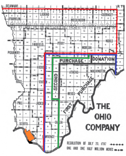Ohio Company Map