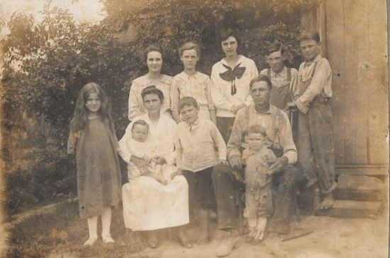 Old Photo of Jasper Newton Lunsford Family from Lawrence County, Ohio Photo courtesy of Sandra Holderby