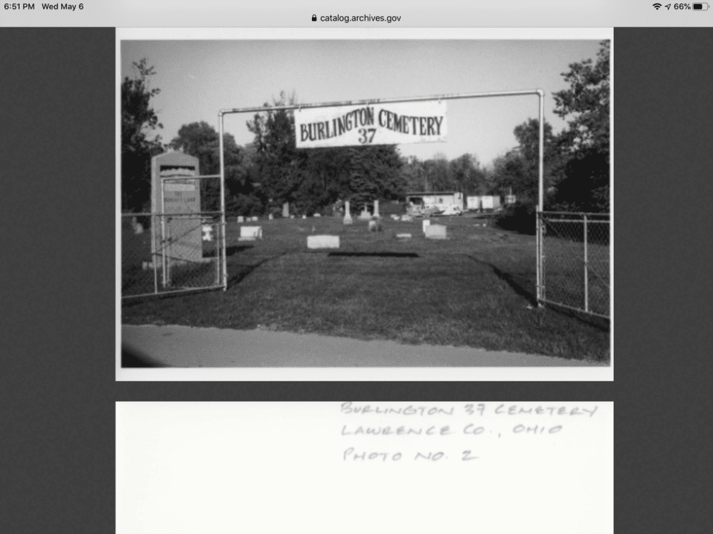 Burlington Ohio 37 Cemetery