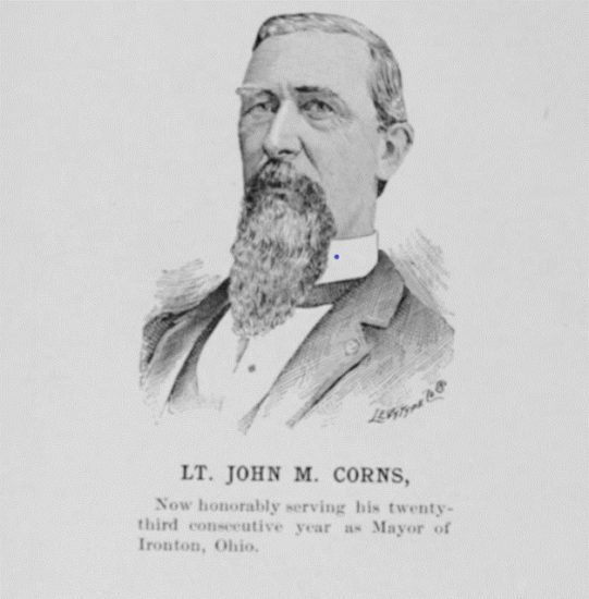 Lt. John M. Corns, Mayor of Ironton, Ohio