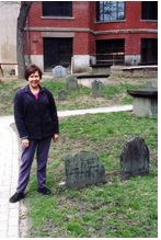 Granary Cemetery in Boston John Wakefield grave 
