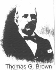 H.R. Brown, the Auditor of Lawrence County, is a native of Pennsylvania but has resided in the country for 29 years and previous to his election to this office was engaged in the iron business.