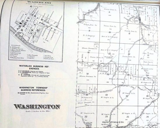 In March of 1849 the Ohio Legislature enacted a law which would eventually connect the northernmost tracts of Lawrence County and the booming furnaces of Washington Township to the Ohio River.