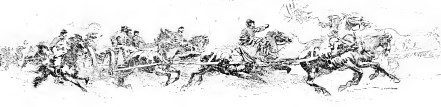 Galloping horses civil war