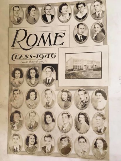Rome Ohio High School 1946