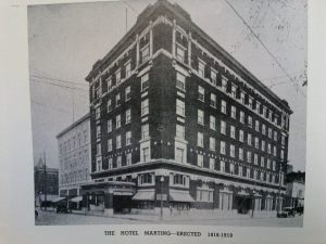 Marting Hotel Ironton Ohio 1918