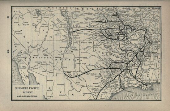 Missouri Pacific Railway in 1891