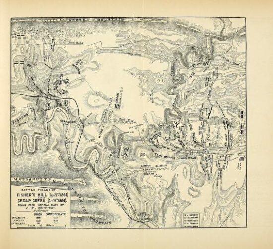 Battle of Cedar Creek in Civil War