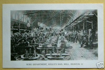 Kelly's Nail Mill, Ironton, Ohio