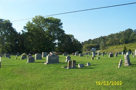 Harmony Baptist Cemetery, Getaway, Lawrence County, Ohio.