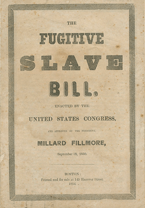 Fugitive Slave Bill of 1850